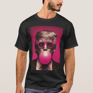 Camiseta Goma-Bola-Bola-De-Bolo Rosa