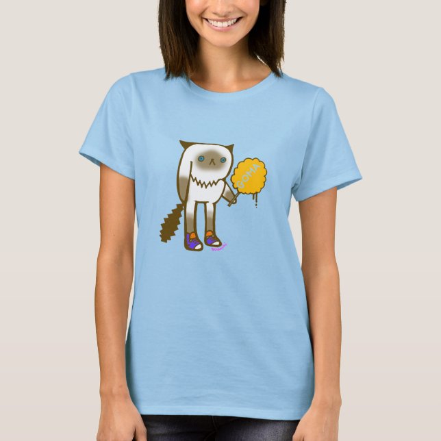 Camiseta Goma Can Tem Cotton Candyz (Frente)