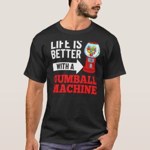 Camiseta Goma de mascar com pastilha elástica