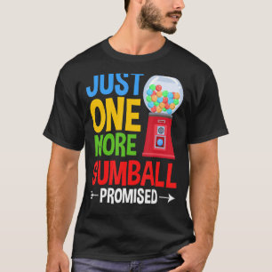 Camiseta Goma de mascar com pastilha elástica