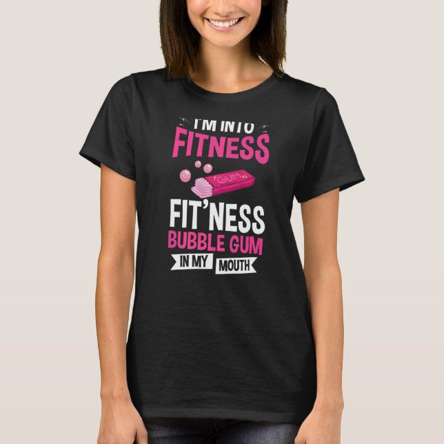 Camiseta Goma de mascar de bolhas (Frente)