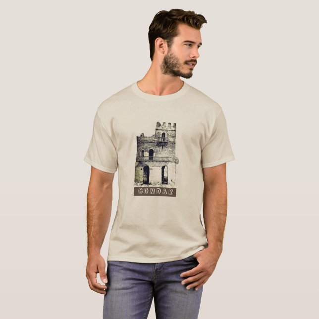 Camiseta Gondar Etiópia  (Frente Completa)