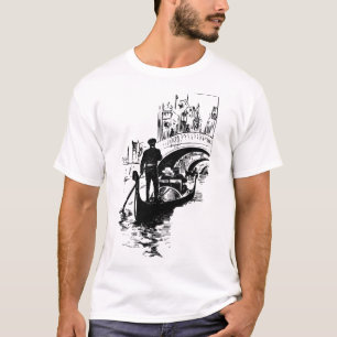 Camiseta Gôndola de Veneza com Ponte