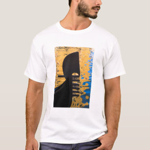 Camiseta Gôndola e ondulações na água, Itália