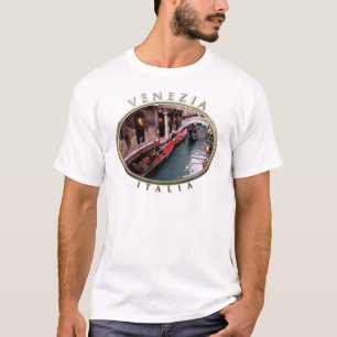 Camiseta Gôndola em um canal Venetian