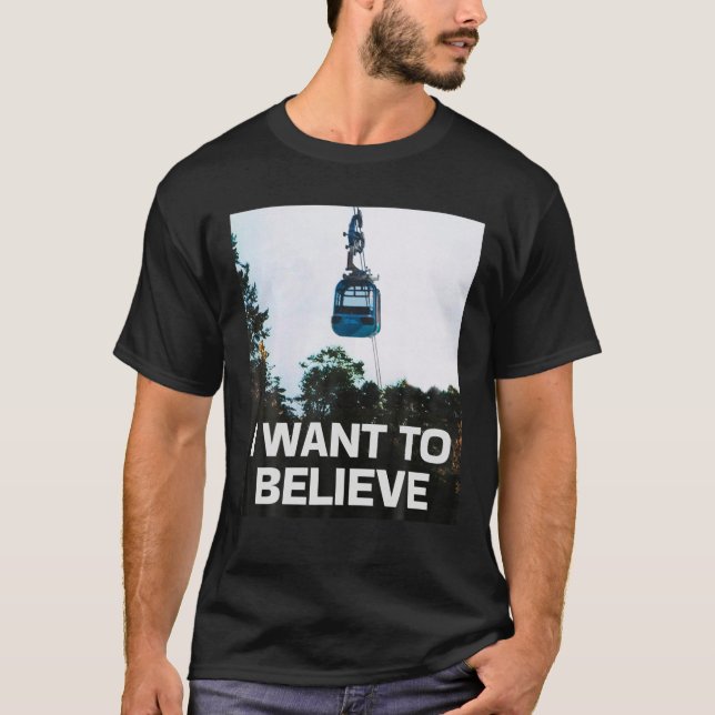 Camiseta Gondola "Quero Acreditar" (Frente)