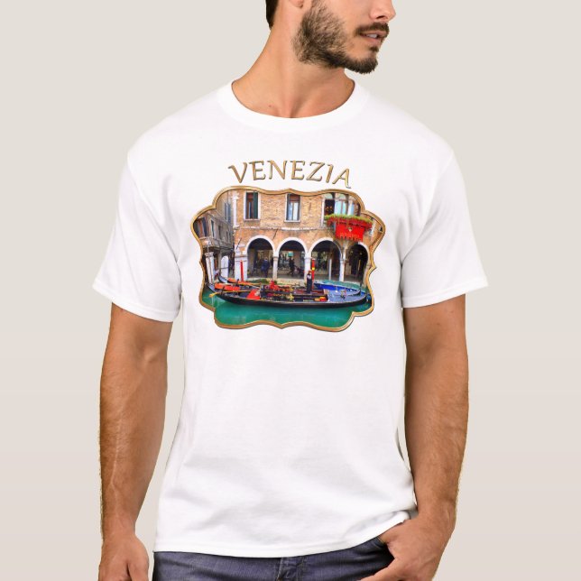 Camiseta Gondolier em Cannaregio (Frente)
