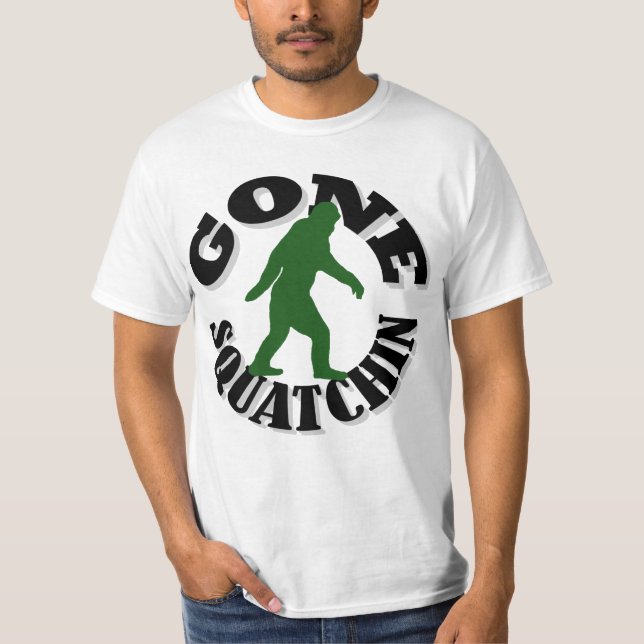 Camiseta Gone Squatchin (Frente)