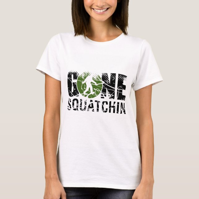 Camiseta Gone Squatchin (Frente)