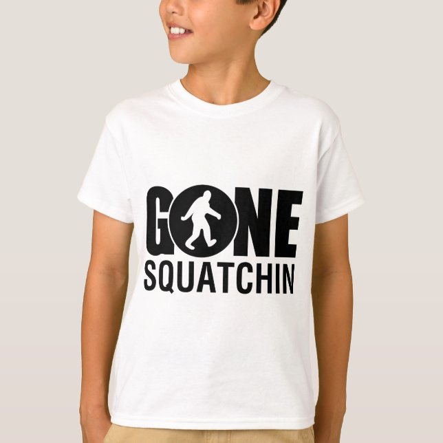 Camiseta Gone Squatchin (Frente)