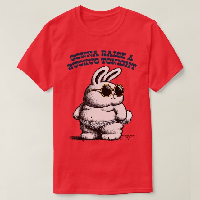 Camiseta Gonise Um Ruckus Esta Noite (Frente do Design)