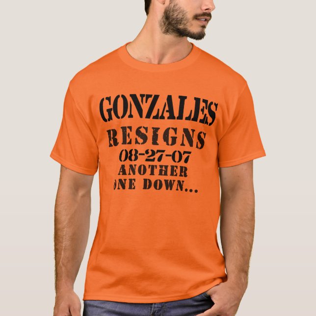 CAMISETA GONZALES RENUNCIA (Frente)
