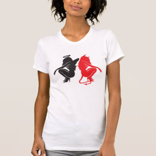 Camiseta Gonzo, Devil, anjo & diabo, - black conversas