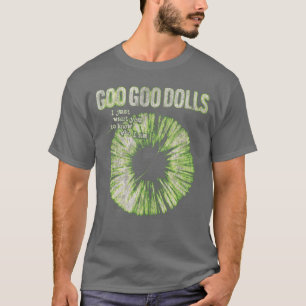 Camiseta Goo Goo Dolls Verde IRIS Exclusivo vintage