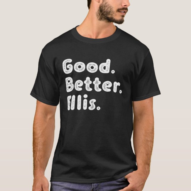 Camiseta Good better Ellis (Frente)