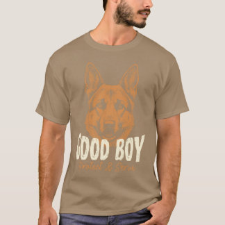 Camiseta Good Boy Protect And Serve German Shepherd Dog Vin
