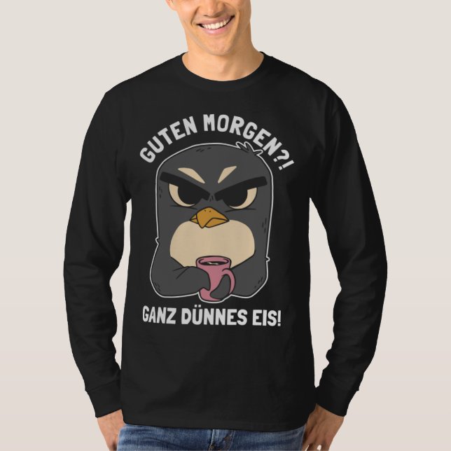 Camiseta Good Morning Very Thin Ice Sea Bird King Emperor P (Frente)