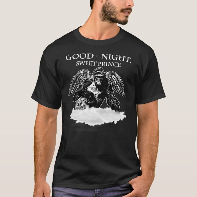 Camiseta Good Night, Sweet Prince Harambe Essential T-Shirt (Frente)