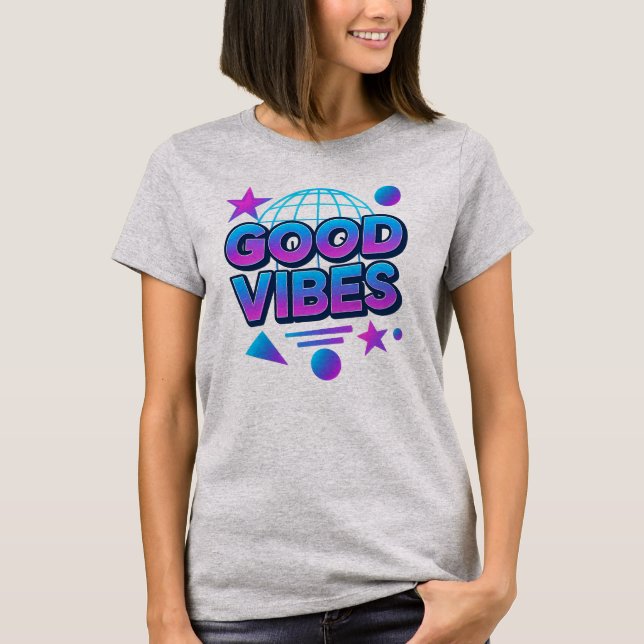 Camiseta Good vibes (Frente)