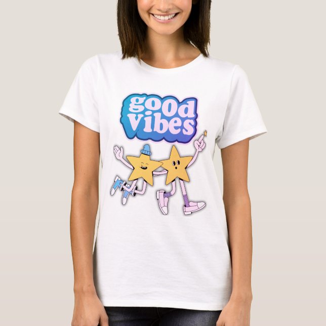 CAMISETA GOOD VIBES (Frente)