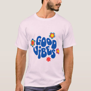 Camiseta Good Vibes Only   Citação Positiva 