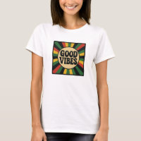 Good Vibes Retro Reggae Art