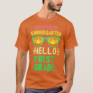 Camiseta Goodbye Kindergarten Classe de 2034 2022 Formando