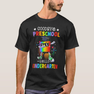 Camiseta Goodbye Pré-Escolar Graduação Olá Jardim de Infânc