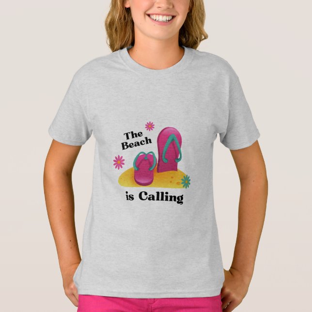 Camiseta Goodbye School Hello Summer Beach Holiday (Frente)