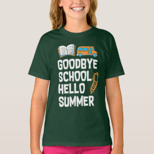 CAMISETA GOODBYOL SCHOOL HELLOSUMMER