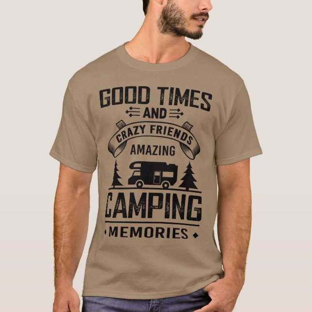 Camiseta Goodimes E Amigos Loucos Campos Incríveis (Frente)