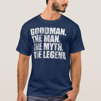 Camiseta Goodman Nome da família Goodman sobrenome Goodman