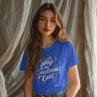 Camiseta Goodness of God Typographic Joyful