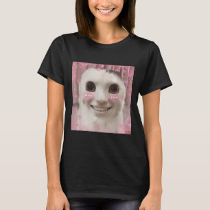 Camiseta Goofy Ahh Cat Meme Dank Maldito Weirdcore Cringey