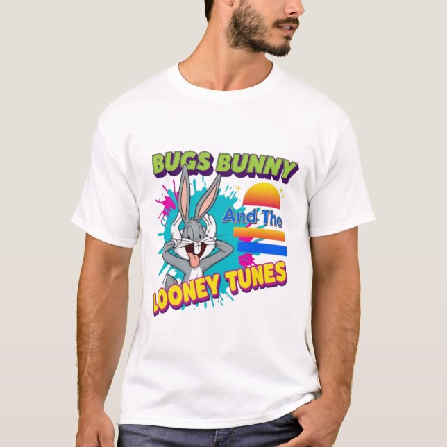 Camiseta Goofy Bugs! Looney Tunes Character Design (Frente)