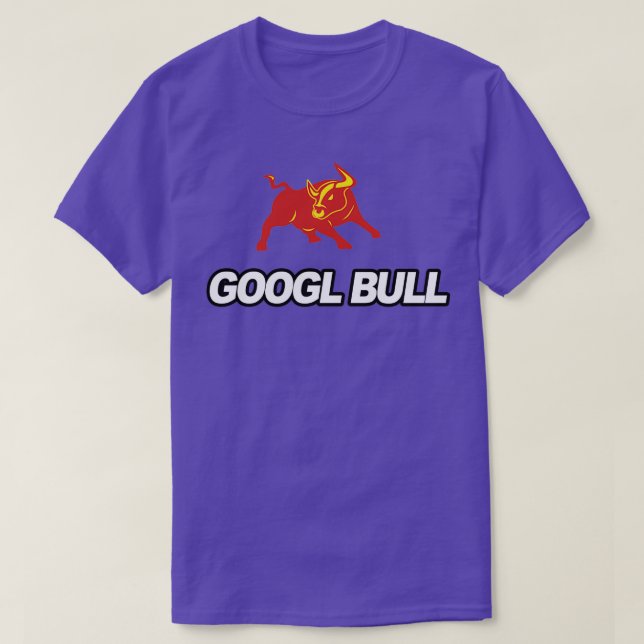 Camiseta GOOGL Bull Red (Frente do Design)
