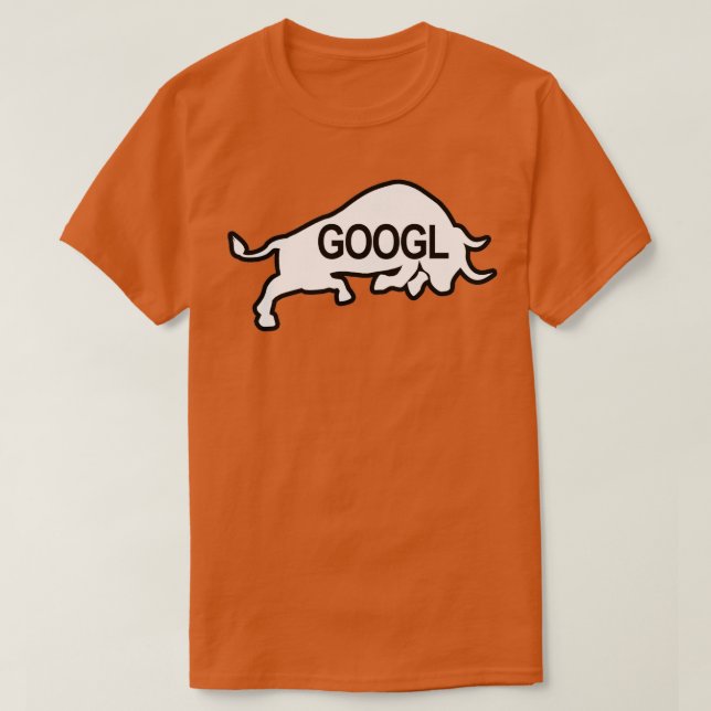 Camiseta GOOGL Touro Ampamp Preto Branco (Frente do Design)