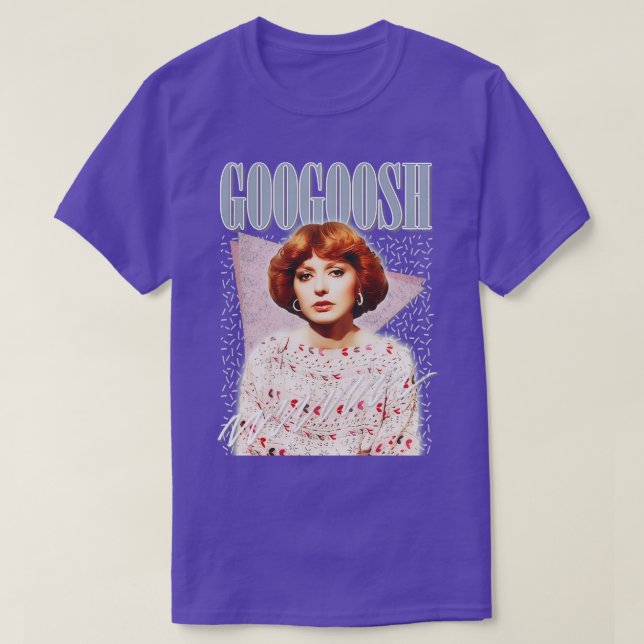 Camiseta Googoosh 70 Retro-estético Design 2 (Frente do Design)