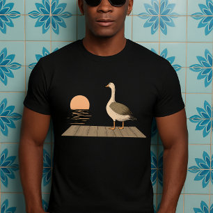 Camiseta Goose Duck FUNNY MEME Duck Sun