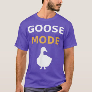 Camiseta Goose Mode Engraçado Barnyard para Homens Mulheres
