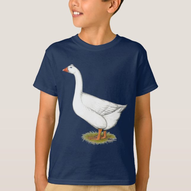 Camiseta Goose Roman Tufted (Frente)