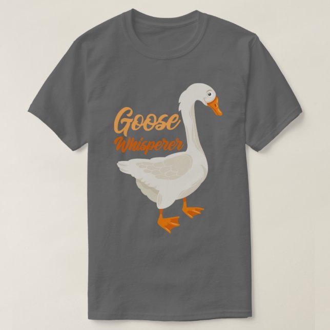 Camiseta Goose Whisperer Bird Geese (Frente do Design)