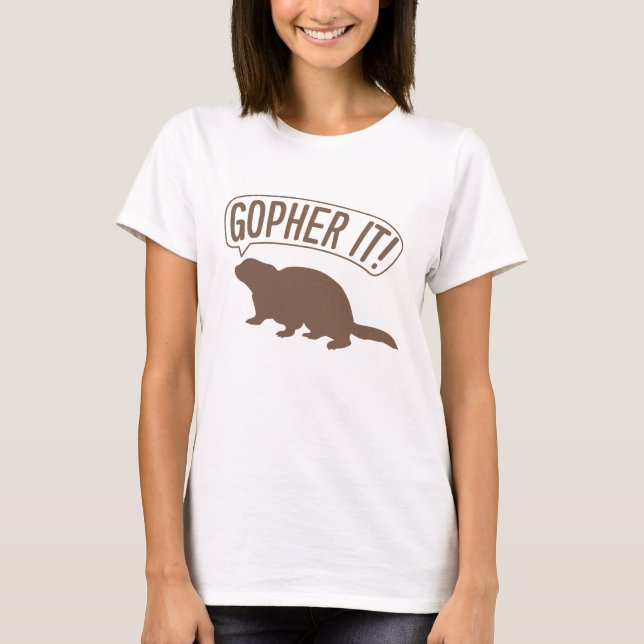 Camiseta Gopher (Frente)