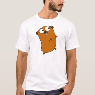 Camiseta Gopher customizável bonito
