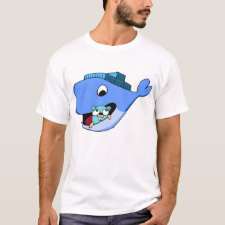 Camiseta Gopher do contêiner