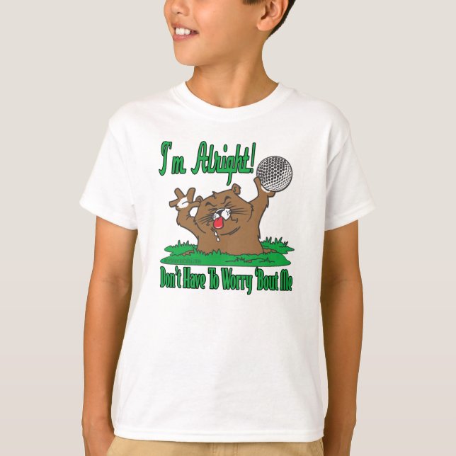 Camiseta Gopher e Golfball (Frente)