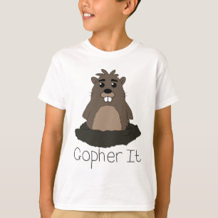 Camiseta Gopher ele! (Vá para ele!)