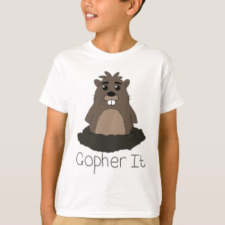 Camiseta Gopher ele! (Vá para ele!)