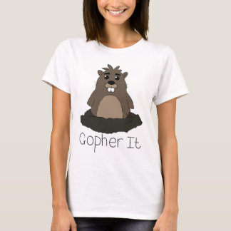 Camiseta Gopher ele! (Vá para ele!)
