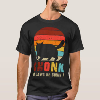 Camiseta Gordinho Oh Senhor Ele Está Chegando   Gato Gordin